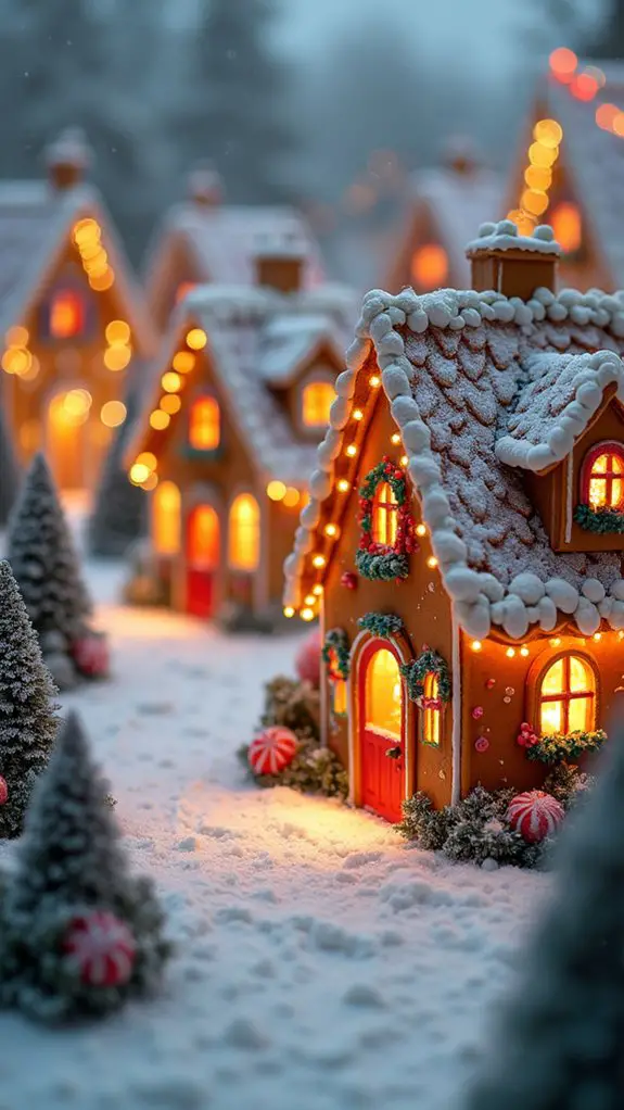 cozy winter evening glow