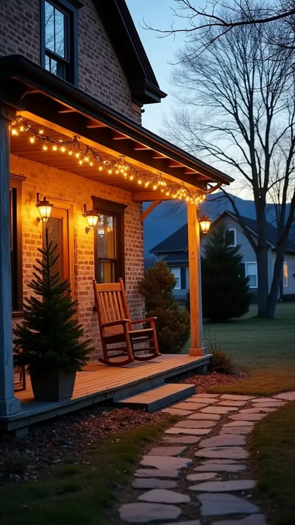 cozy winter light decorations