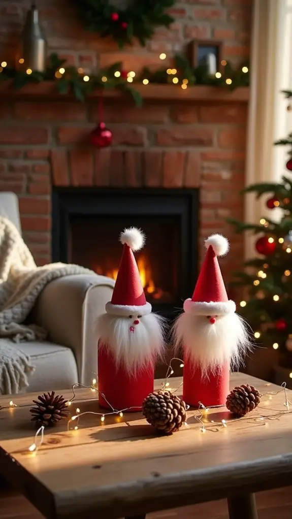 crafty toilet paper santas