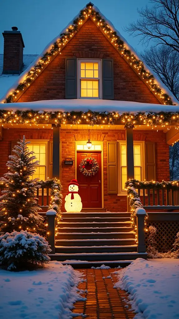 dazzling christmas light display