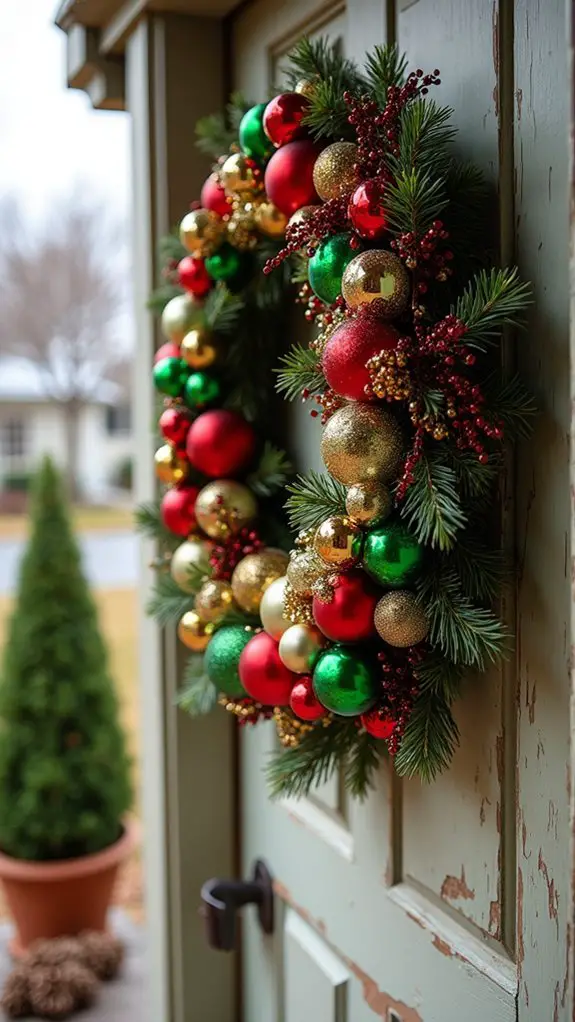 dazzling holiday wreath decoration