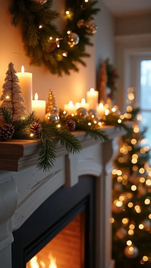 dazzling metallic holiday accents