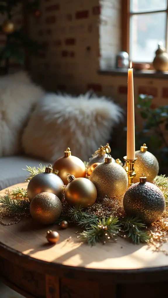 dazzling shimmer holiday decor