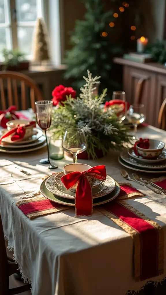 decorative holiday bows elevate