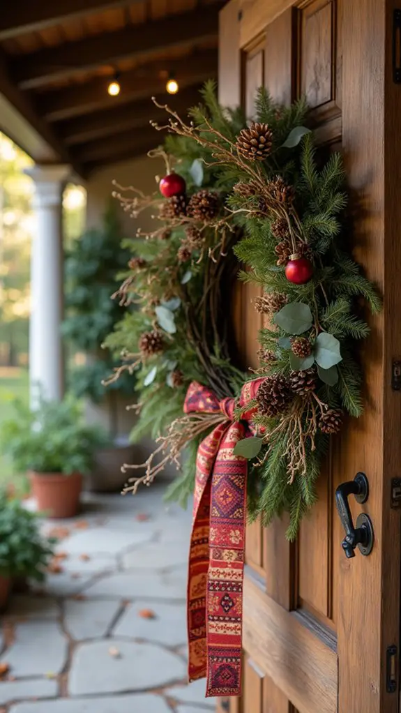 diverse cultural ribbon wreath