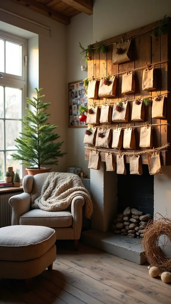 diy family advent calendar