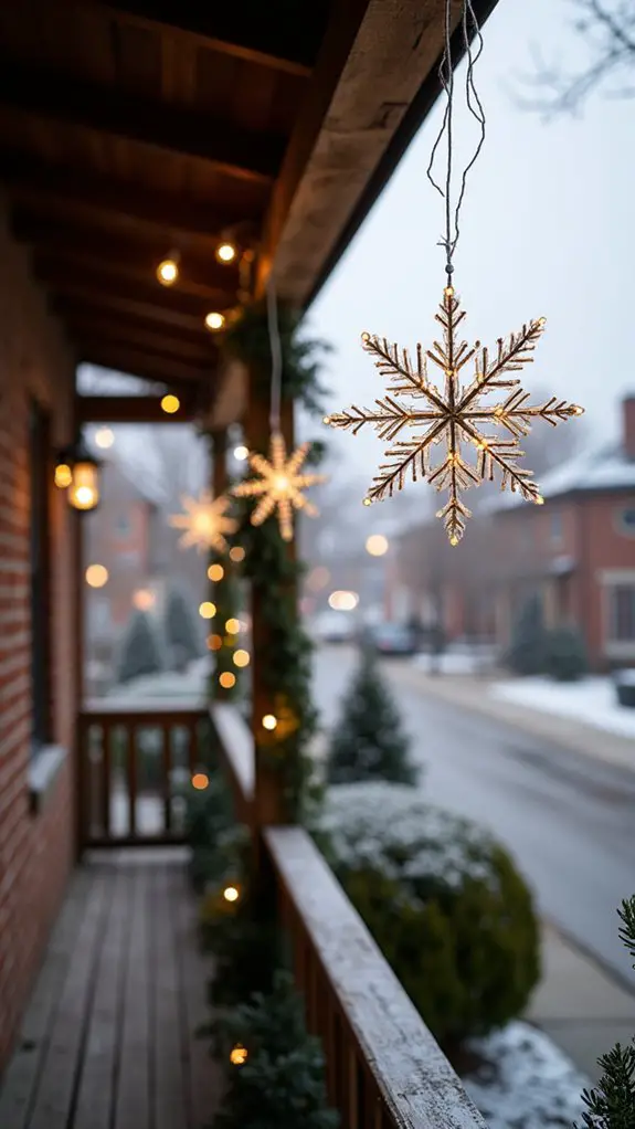 diy winter led decorations