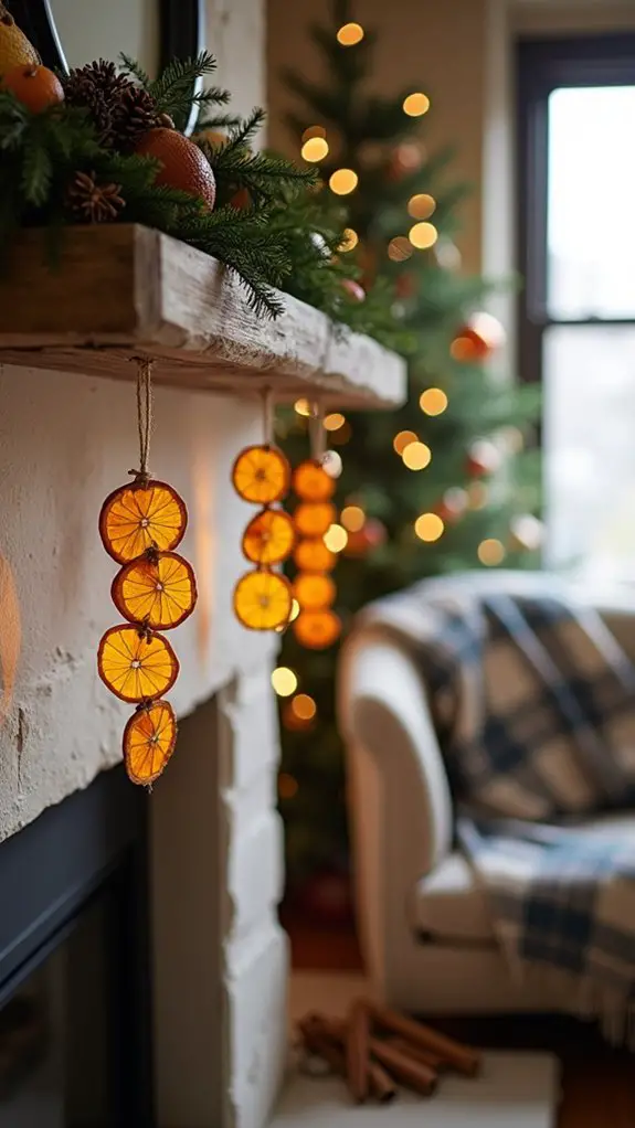 dried citrus holiday decor