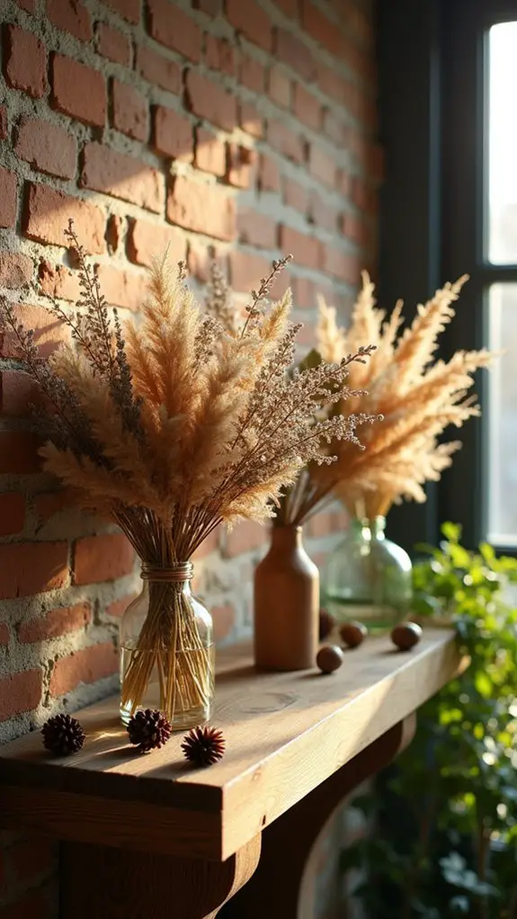 dried flower bouquet elegance