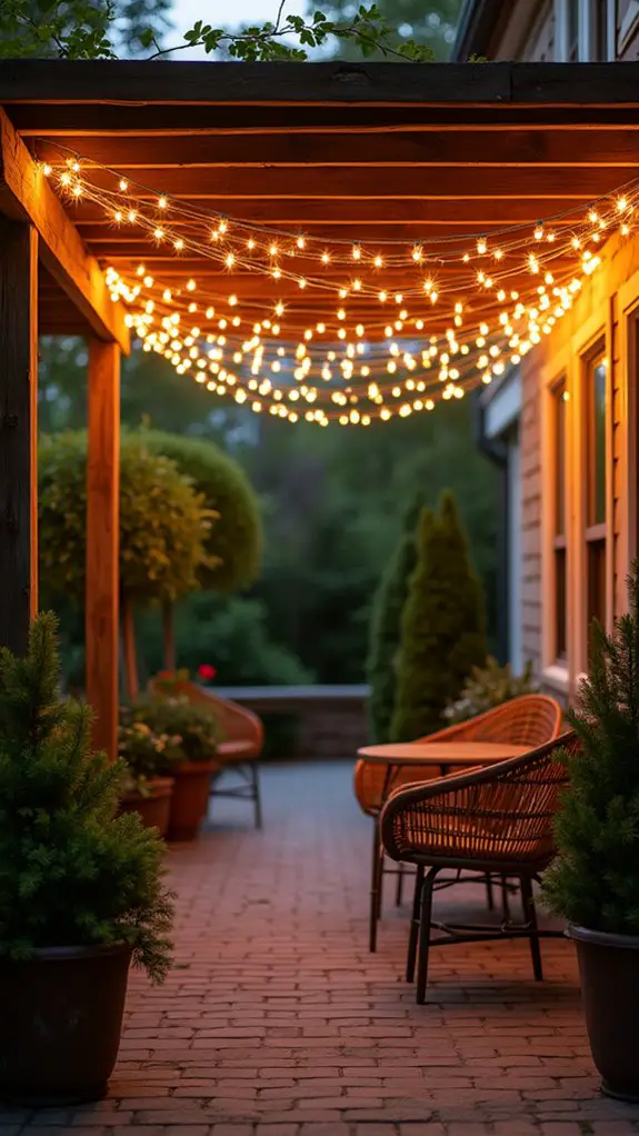 easy winter patio transformation