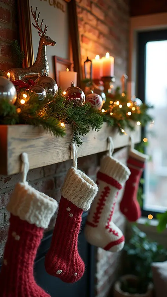 eclectic mantle decor style