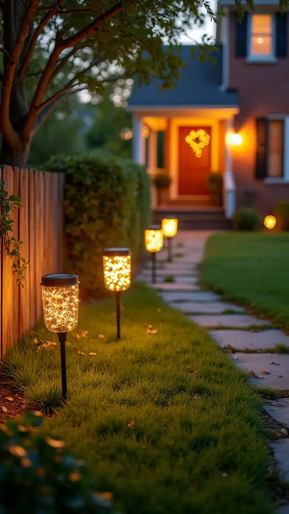 eco friendly festive yard lighting
