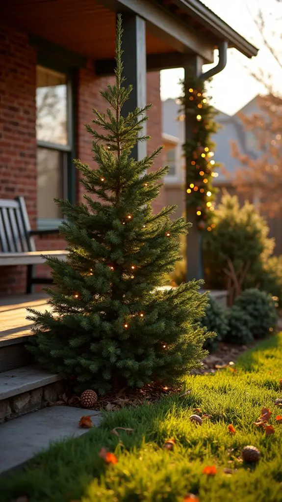 eco friendly solar tree lights