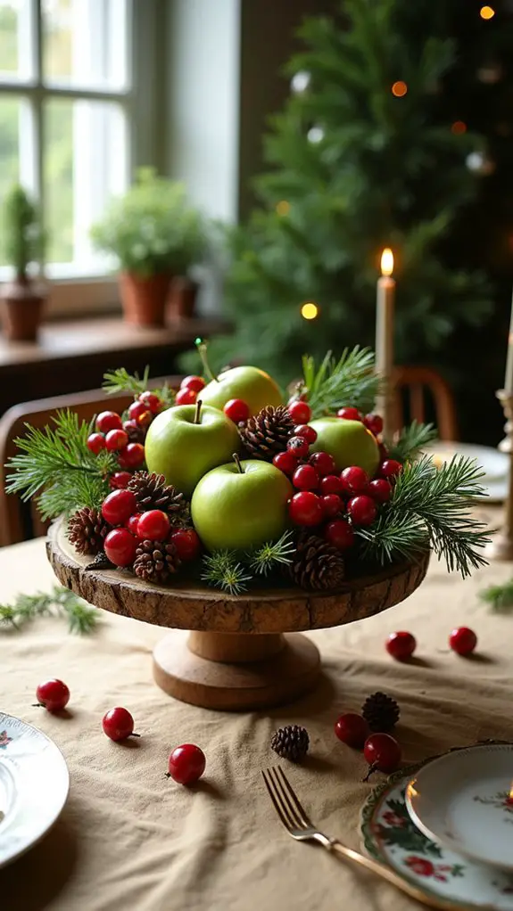 edible holiday centerpiece ideas