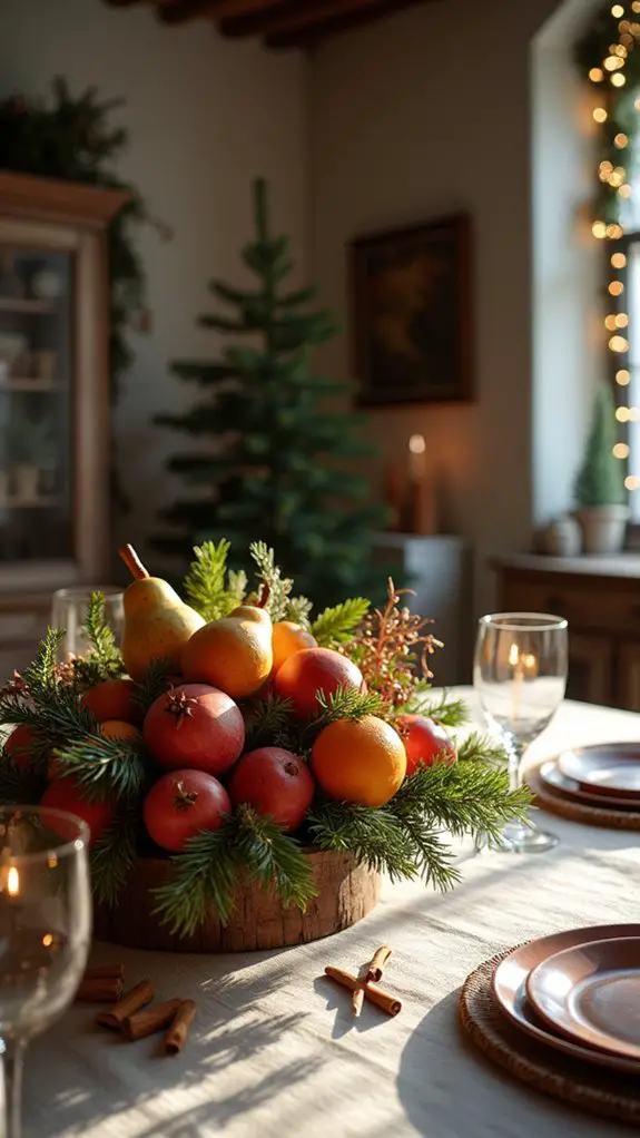 edible holiday table decorations