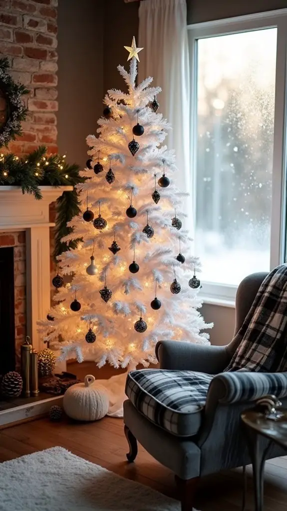 elegant black and white