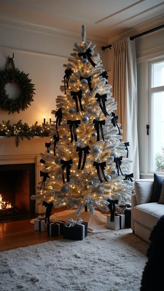 elegant black and white