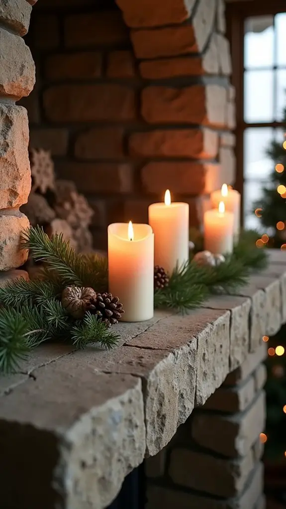 elegant candle arrangement ideas