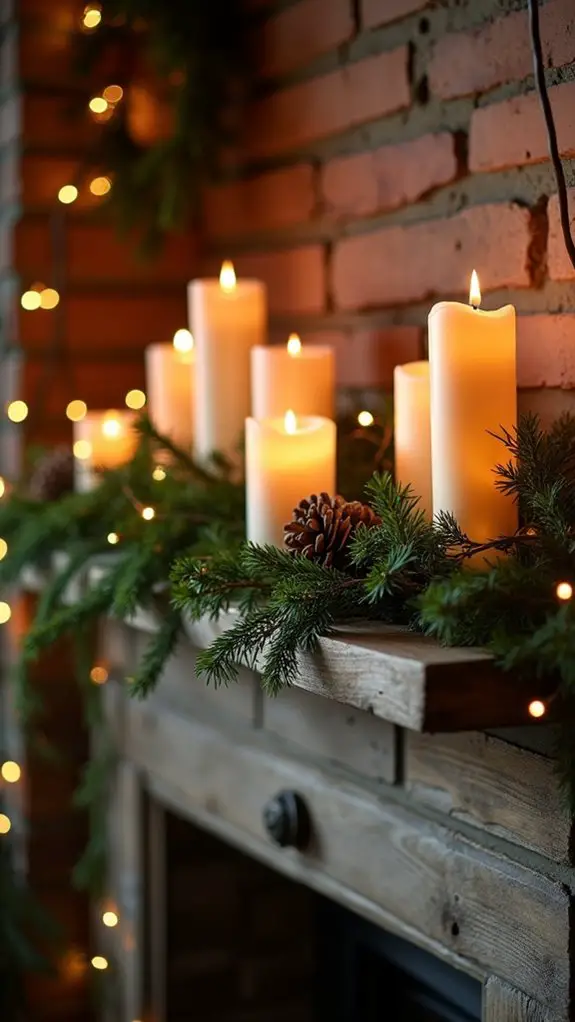 elegant candle display techniques