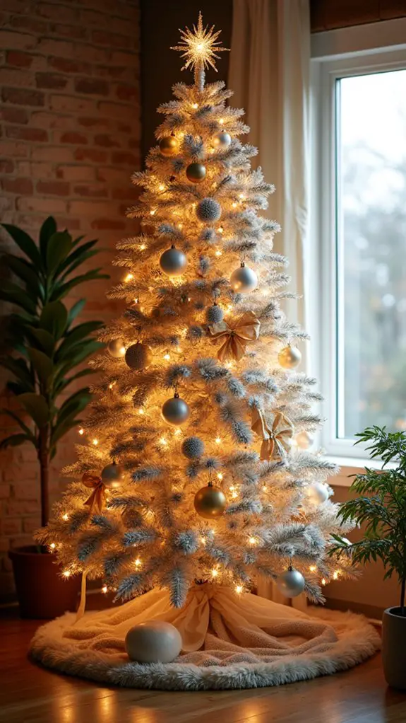 elegant champagne accented lights