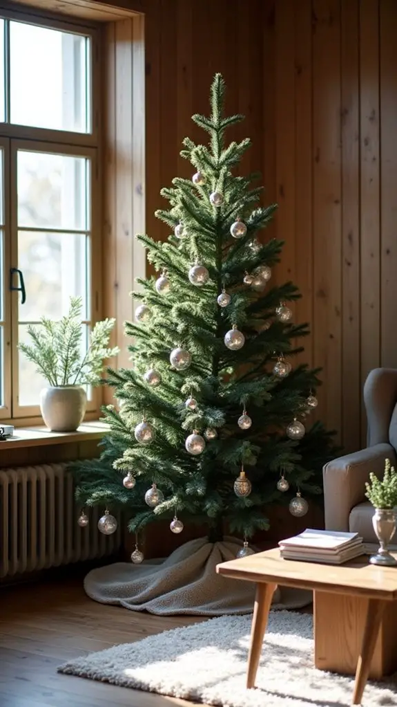 elegant clear glass ornaments