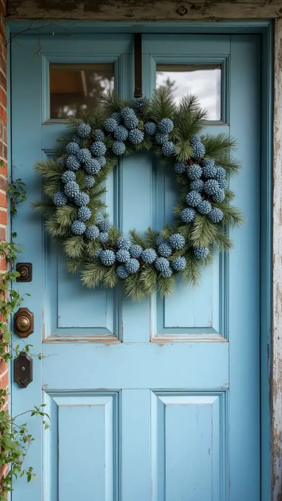 elegant coastal christmas accents