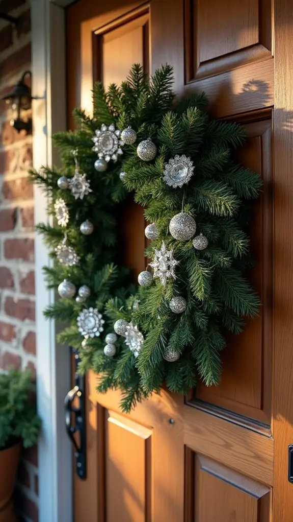 elegant crystal holiday decor