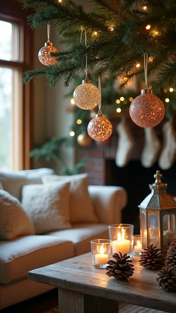 elegant crystal holiday decor