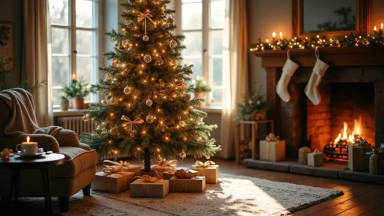 18 Gorgeous Gold and White Christmas Tree Ideas That Glow With Festive Style elegant gold and white decor