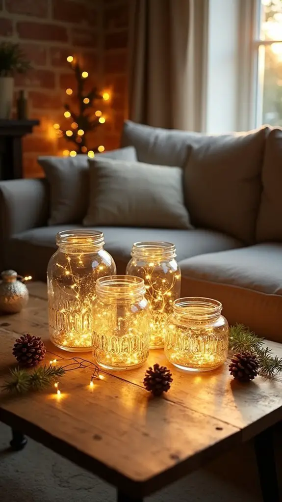 elegant gold fairy lights
