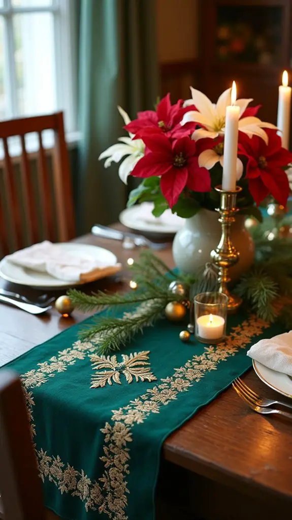 elegant holiday table decor