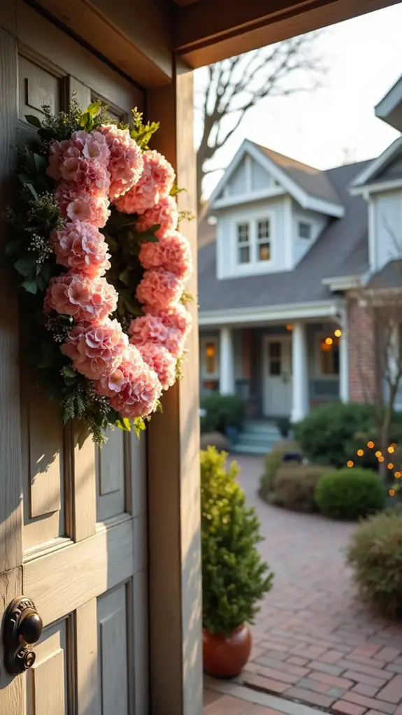 elegant holiday wreath decoration