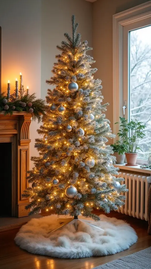 elegant metallic holiday decor