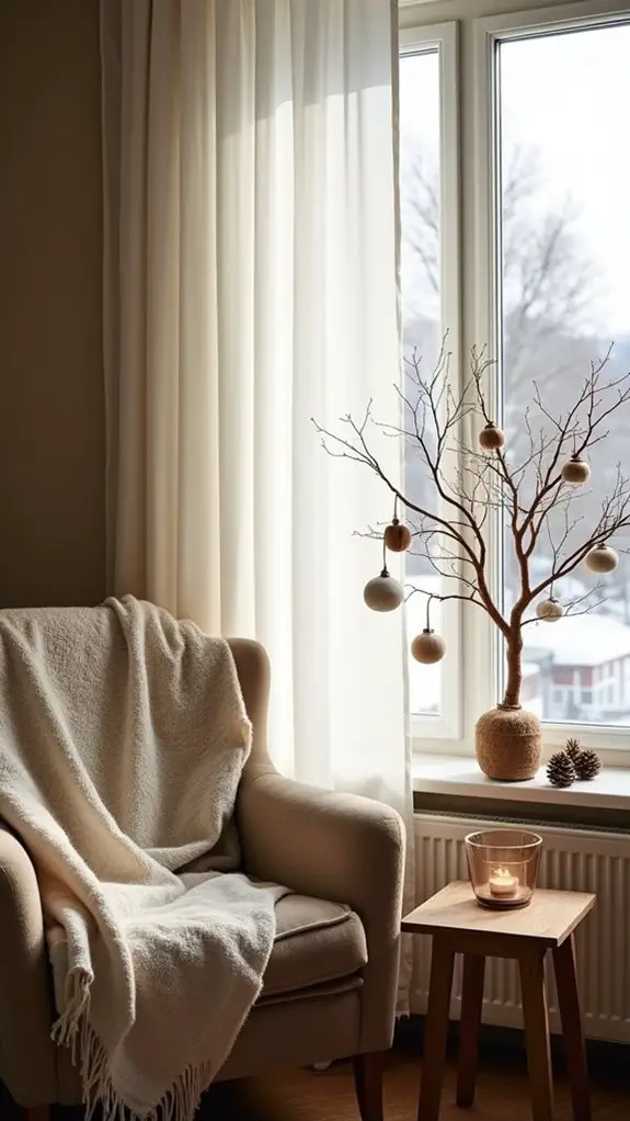 elegant minimalist christmas decor