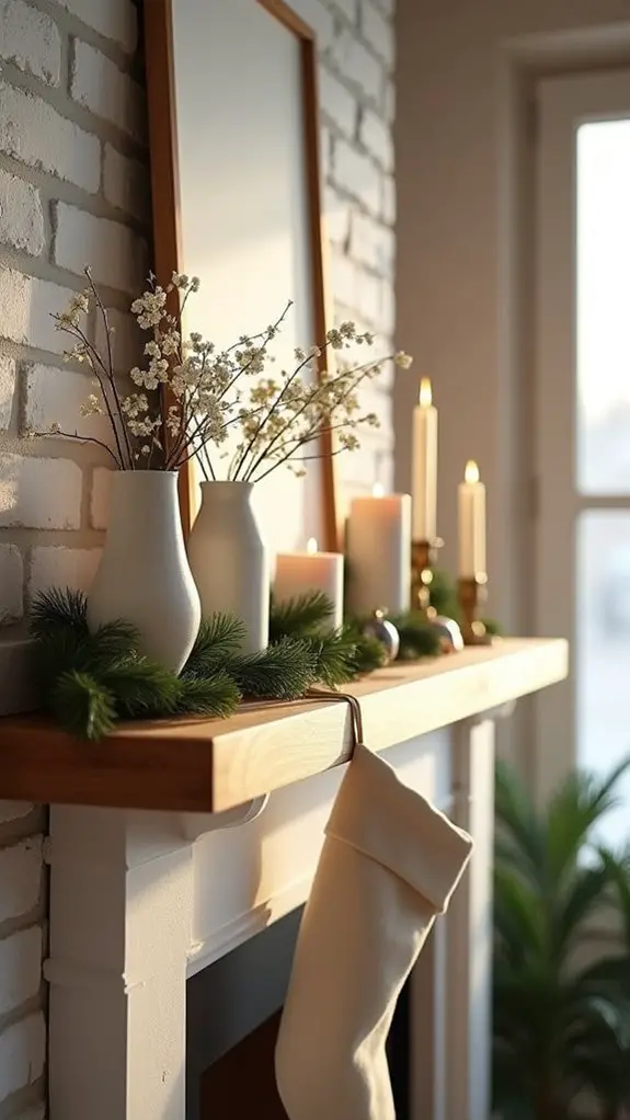 elegant minimalist christmas decor