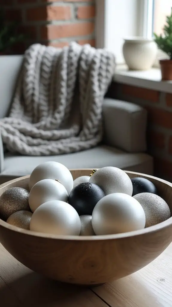 elegant minimalist christmas ornaments