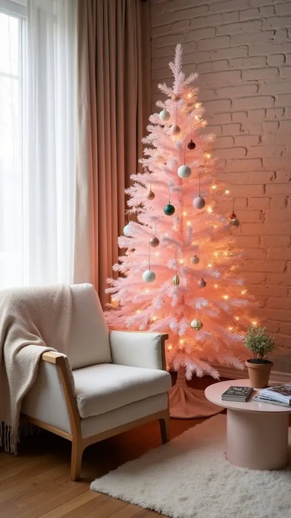 elegant minimalist christmas tree