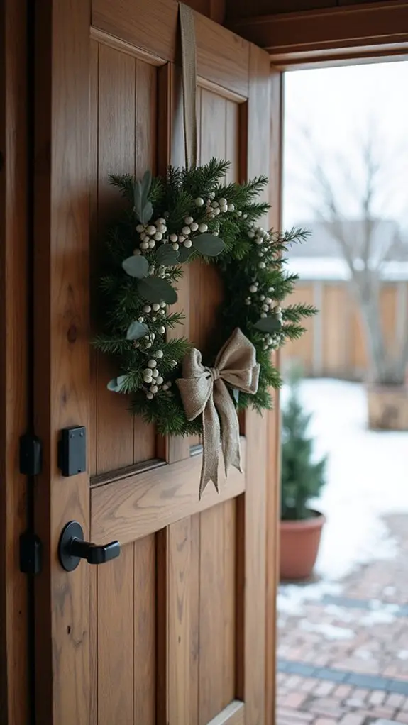 elegant minimalist holiday decor