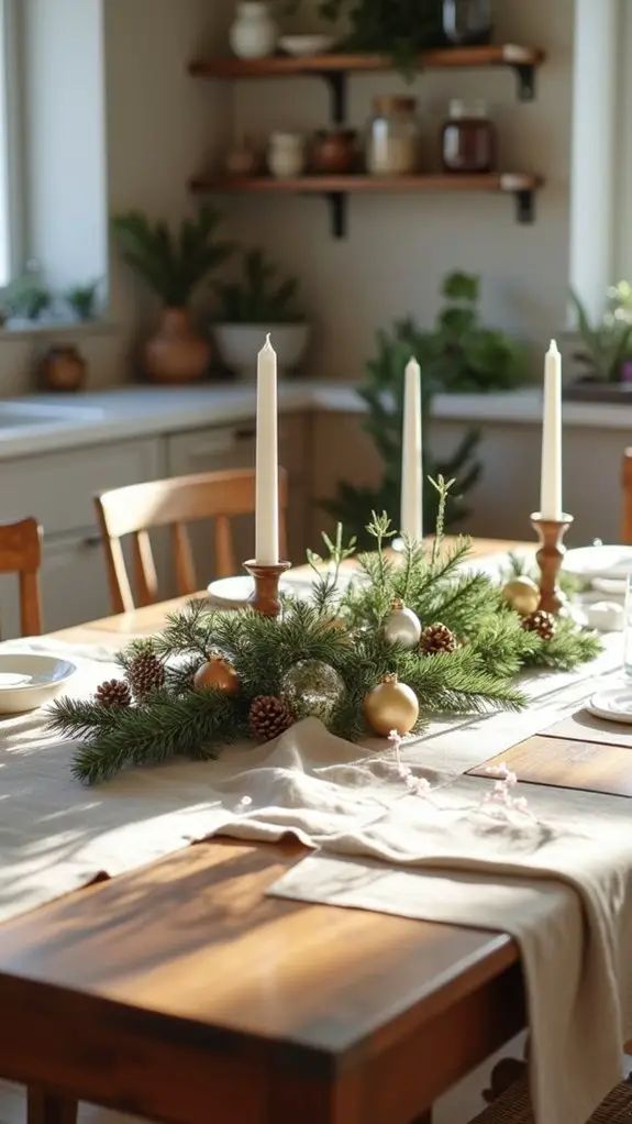 elegant minimalist holiday decor