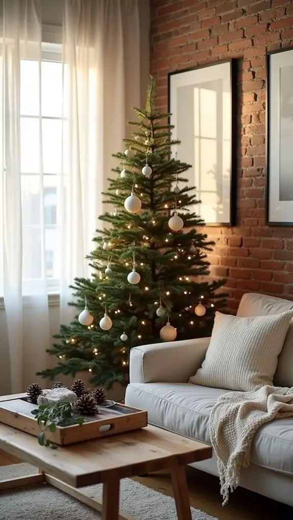 elegant minimalist holiday decor