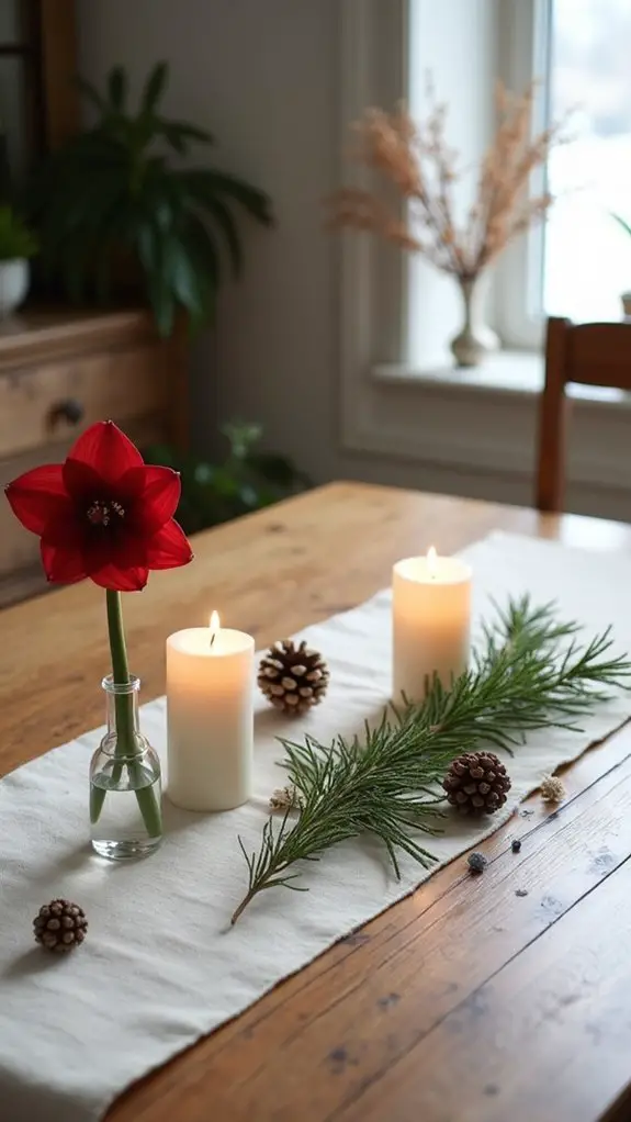 elegant minimalist table decor