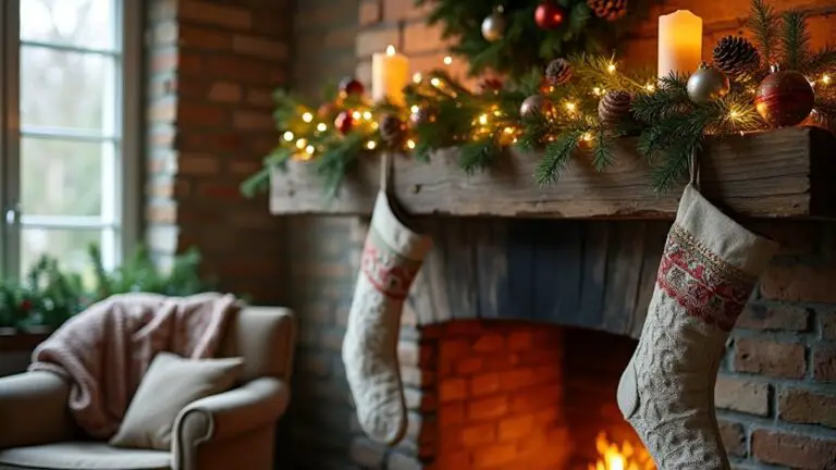 25 Elegant Rustic Christmas Mantle Ideas That Blend Charm and Sophistication elegant rustic christmas decor