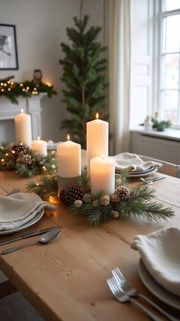 elegant rustic table decor