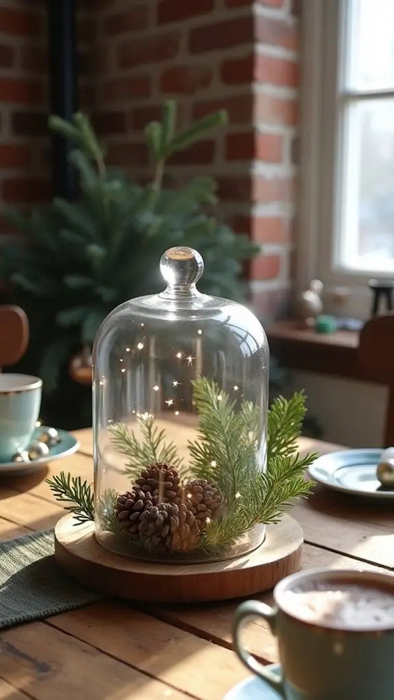 elegant seasonal decor display