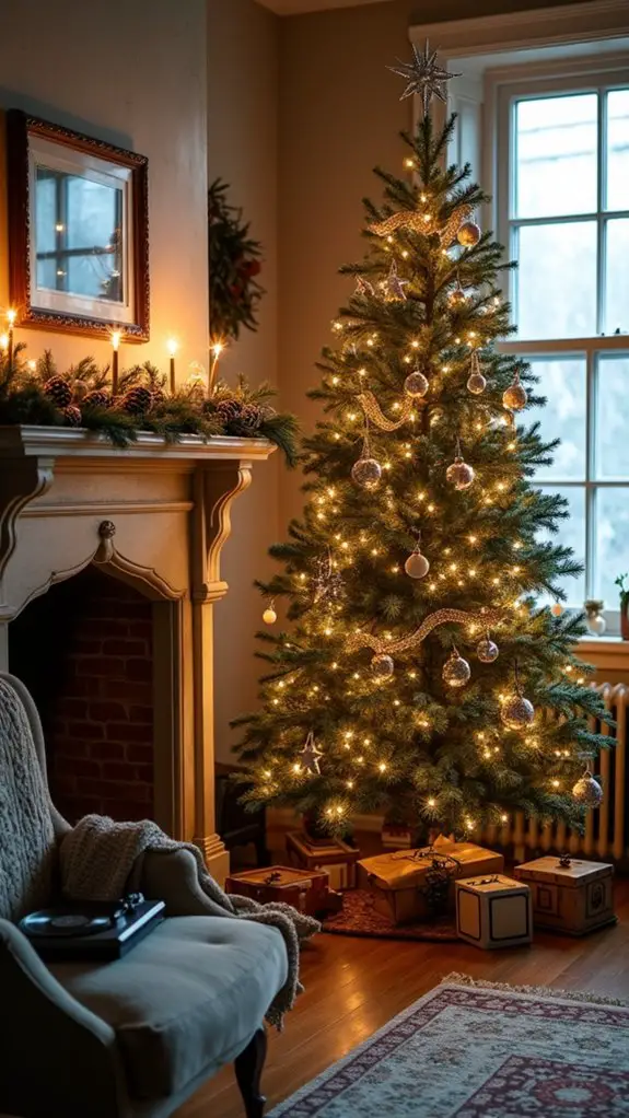 elegant silver gold accents