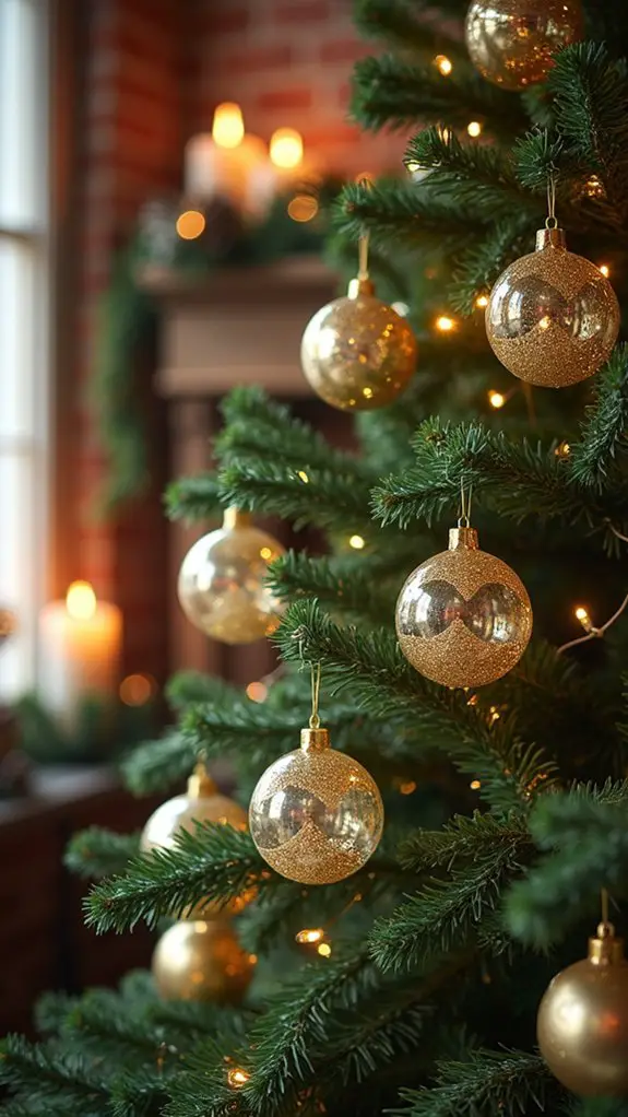 elegant sparkling holiday decor