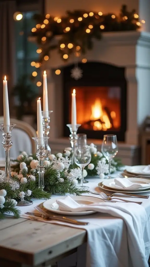 elegant sparkling holiday decor