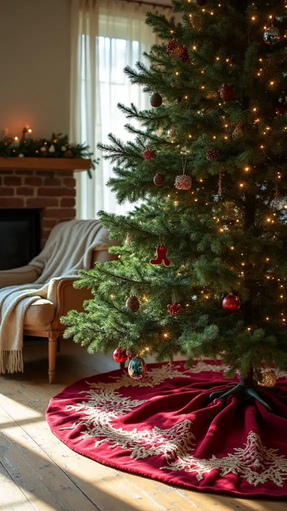 elegant tree skirt choice