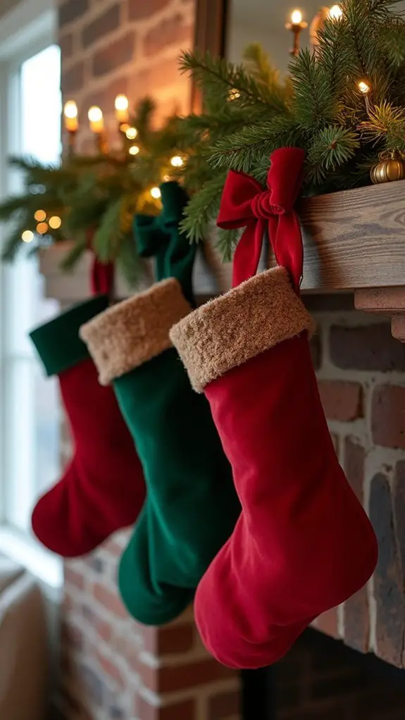 elegant velvet ribbon accents