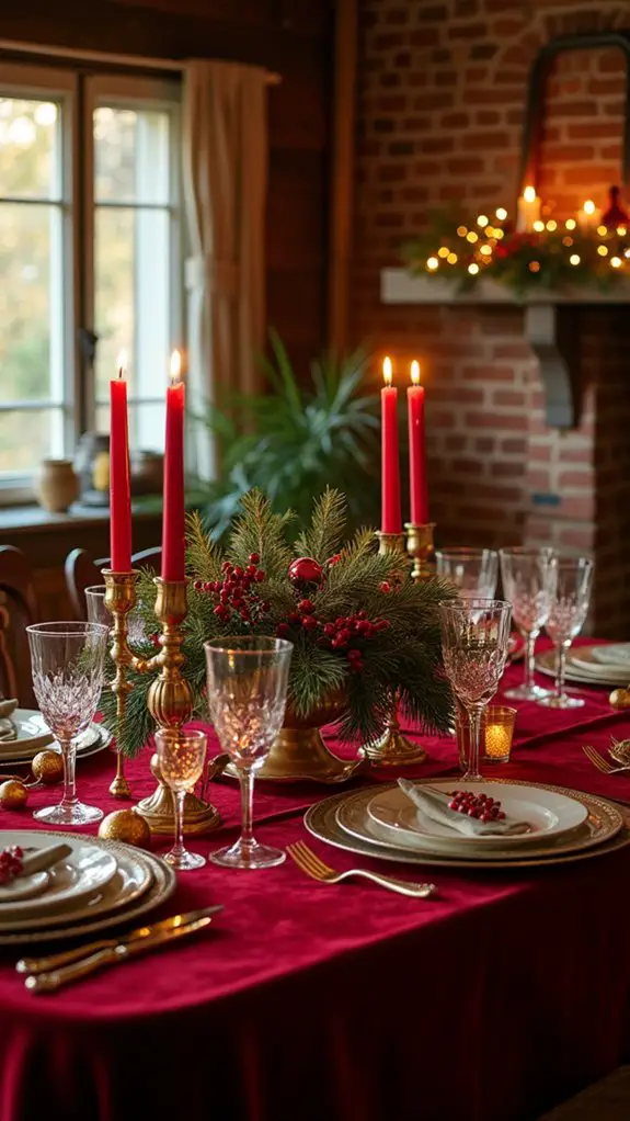 elegant vintage holiday decor